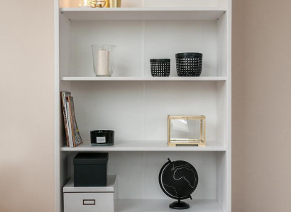 Klassisch Regal Wohnzimmer Schränke Holz Regale Bücherschrank Landhaus Stil